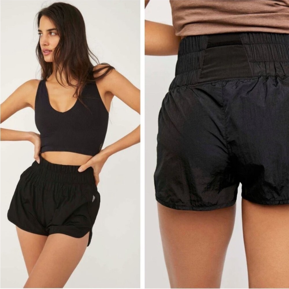 FP Movement by Free People the way home Smocked-Waist Shorts 51993